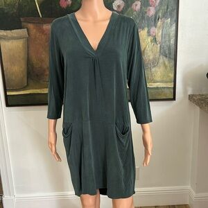 Dolan for Anthropolgie green dress